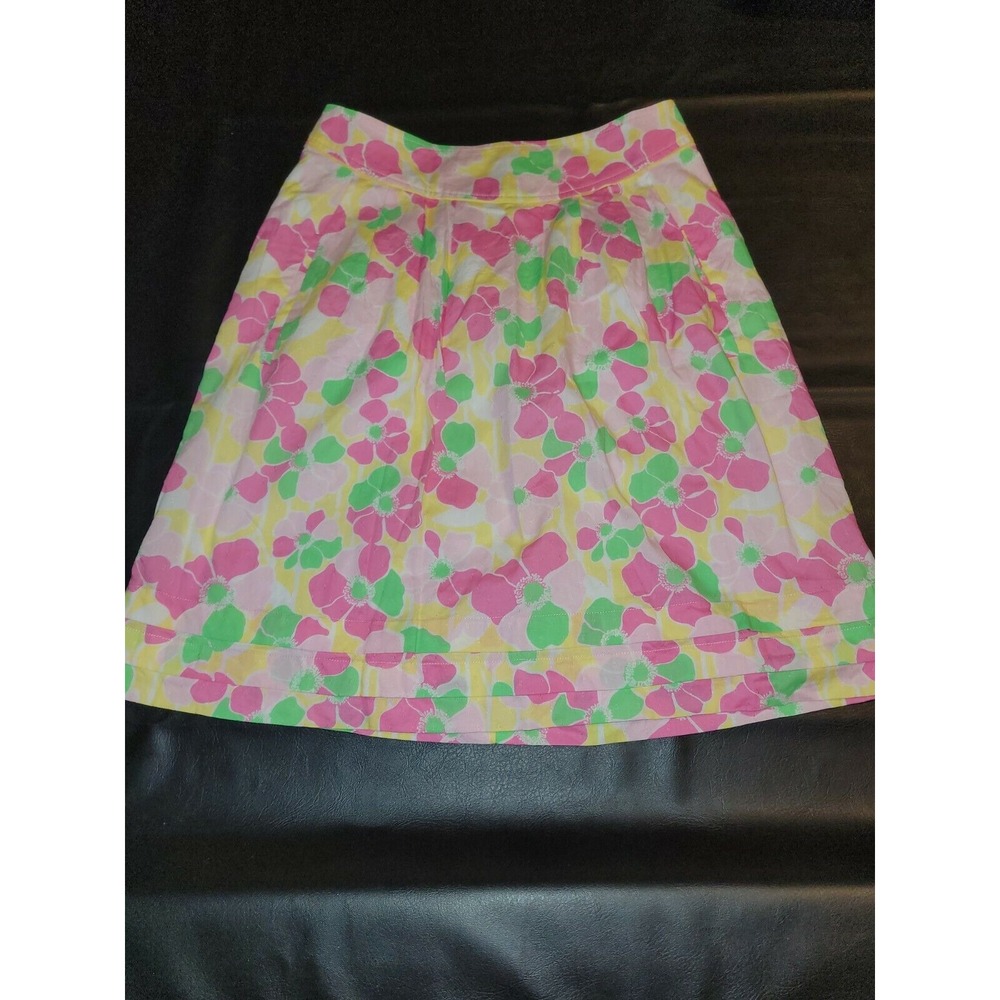 Lilly Pulitzer Womens Flower Skirt 0